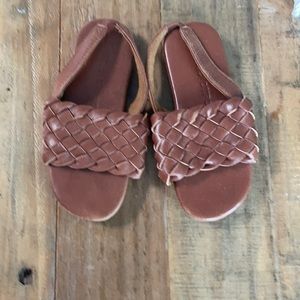 Scandic Gypsy woven leather sandals